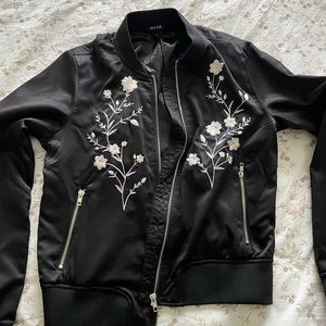 Bomber jacket black